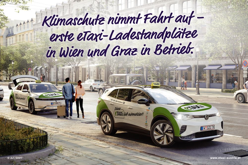 eTaxi Austria pilot phase starts in Vienna and Graz